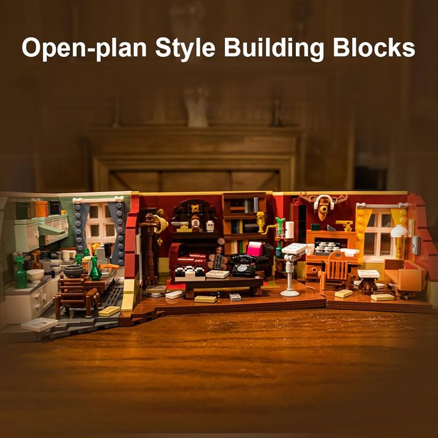 Amazon.com: BRICKKK 221B Baker Street Building Set, Modular